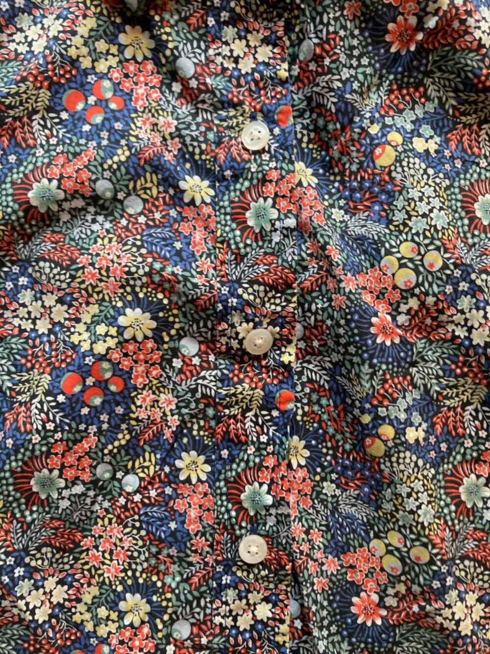 J.Crew x Liberty London Elderberry Floral Perfect Shirt Size 2 Cotton Button